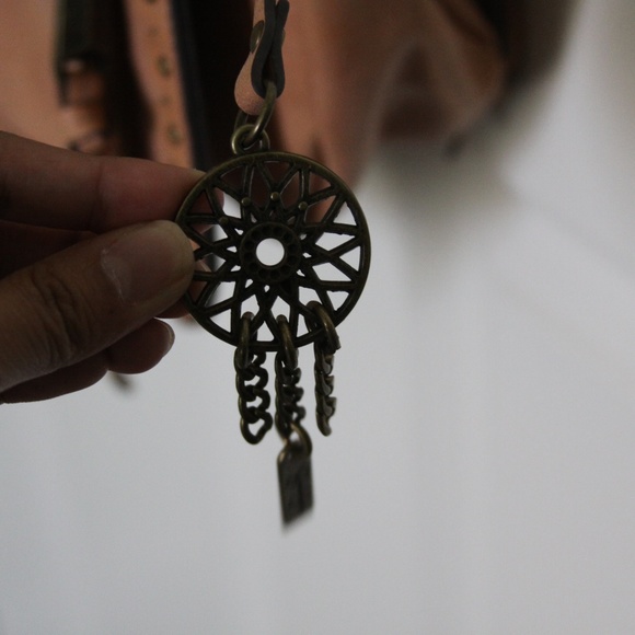 Tan Faux Leather Crossbody Bag - Picture 4 of 5